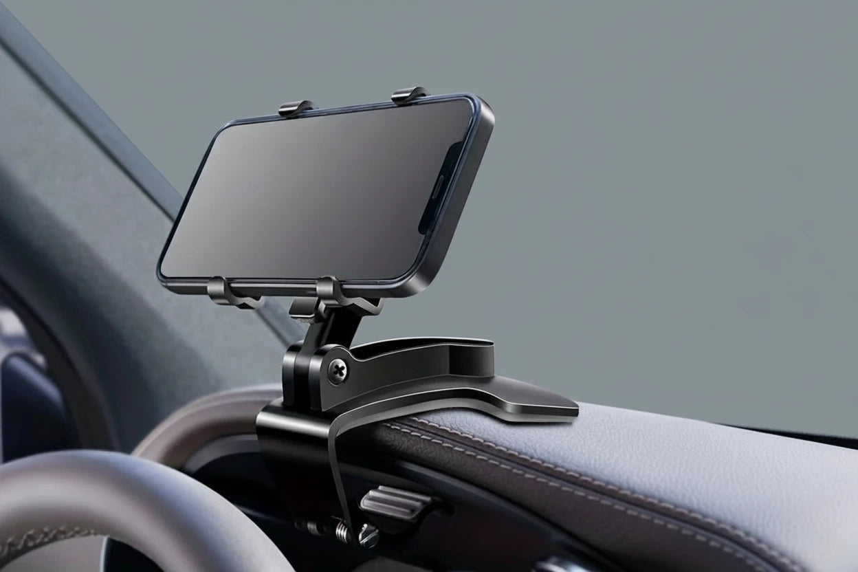 Universal Car Dashboard Phone Holder 360° Rotation Smartphone Car Stand For iPhone Samsung Portable GPS Navigation Holder