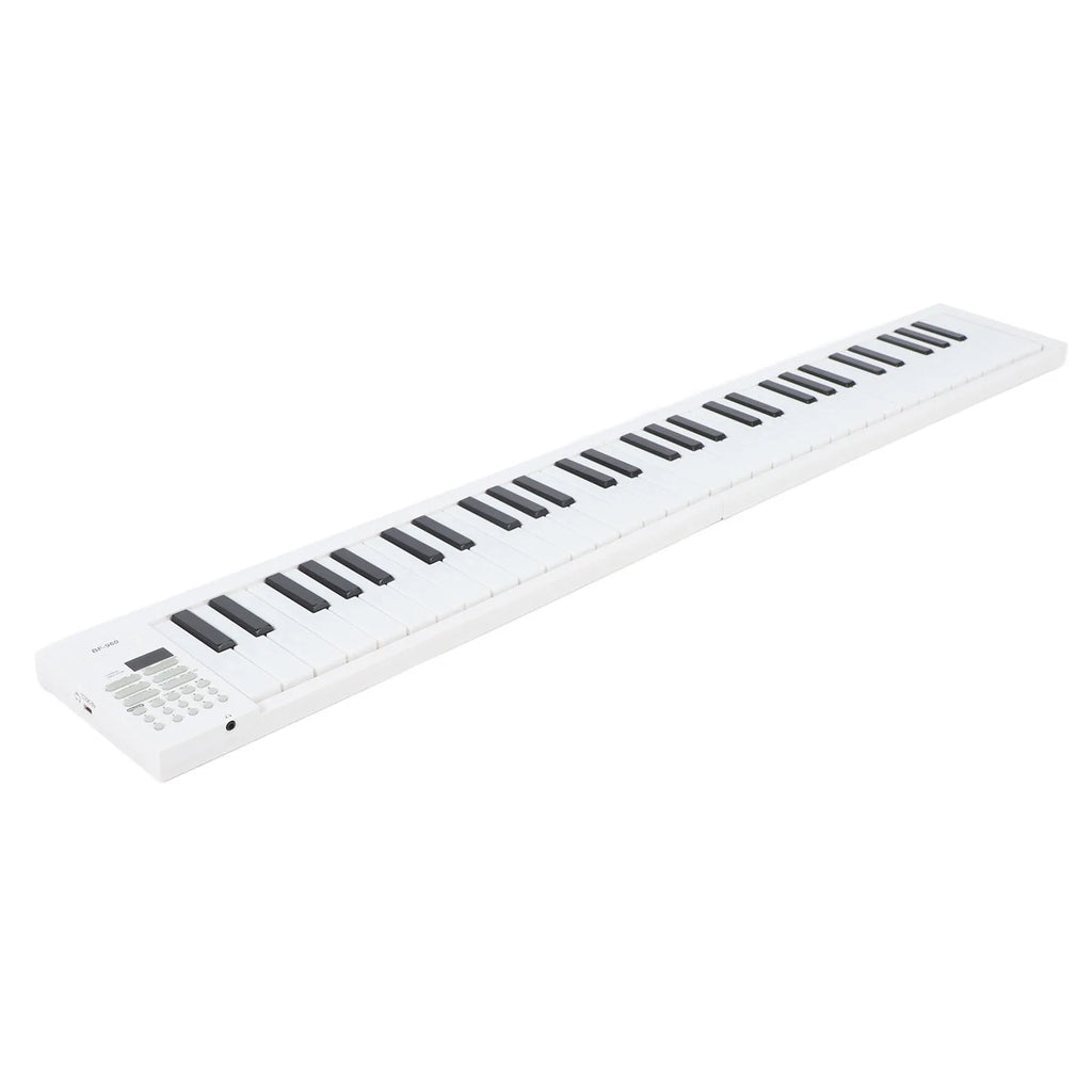 61 Key Foldable Piano Keyboard 61 Key Foldable Piano Portable Keyboard Folding Electronic Instrument  with Recording Playback