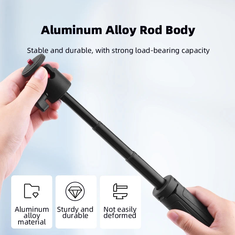 Selfie Stick Tripod For DJI Action 5 Pro 4/Osmo 360/Pocket 3/Insta360 Ace Pro 2,Camera Live Streaming Photography Accessories