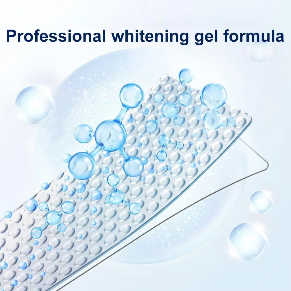 5D Teeth Whitening Strips Gel Remove Plaque Stains Cleaning Oral Hygiene Bleaching Dental Tools Fresh Breath Brighten Tooth Care