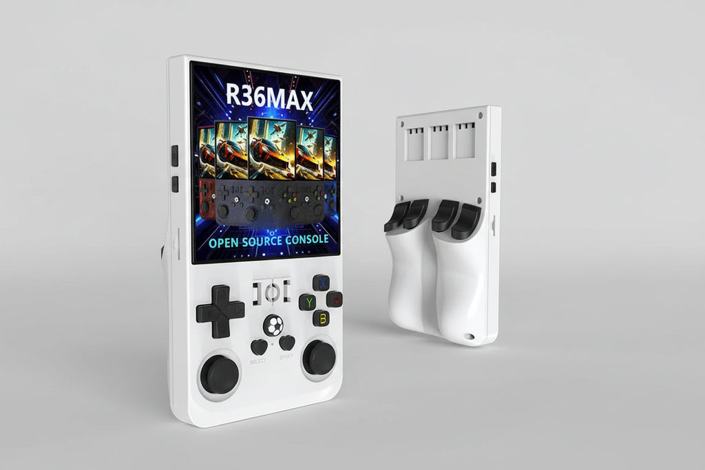 Retro Handheld Game Console Linux System 4.0 Inch IPS Screen Open Source R36MAX Portable Video Player