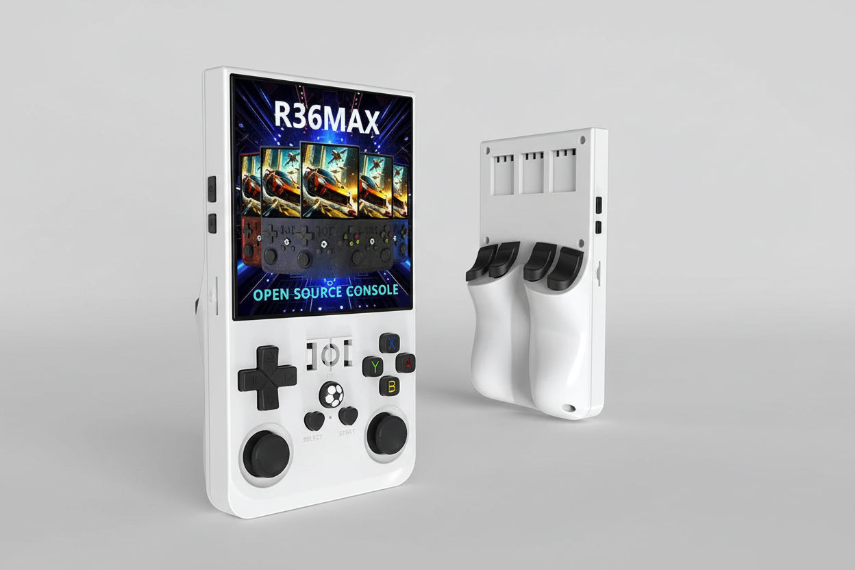 Retro Handheld Game Console Linux System 4.0 Inch IPS Screen Open Source R36MAX Portable Video Player