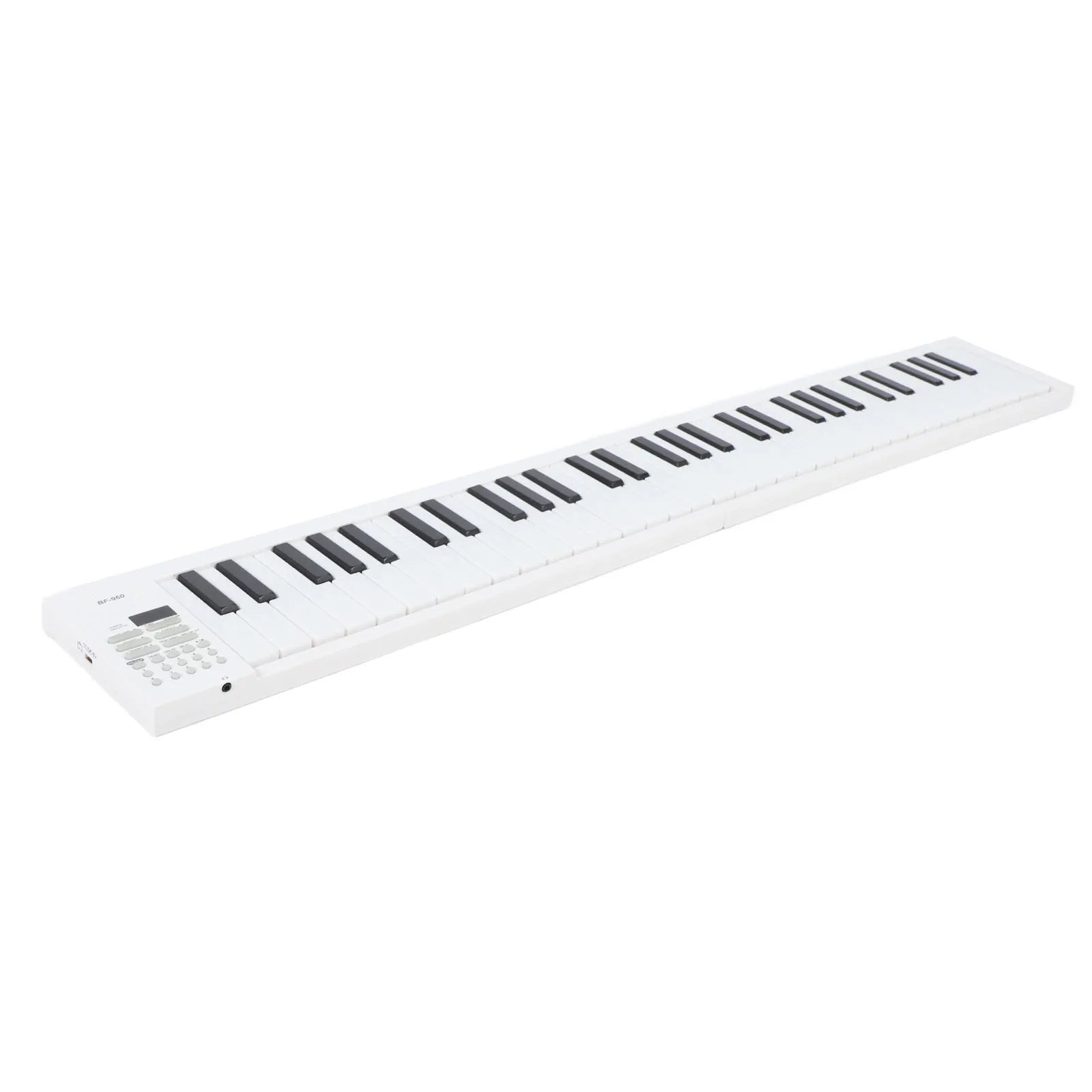 61 Key Foldable Piano Keyboard 61 Key Foldable Piano Portable Keyboard Folding Electronic Instrument  with Recording Playback