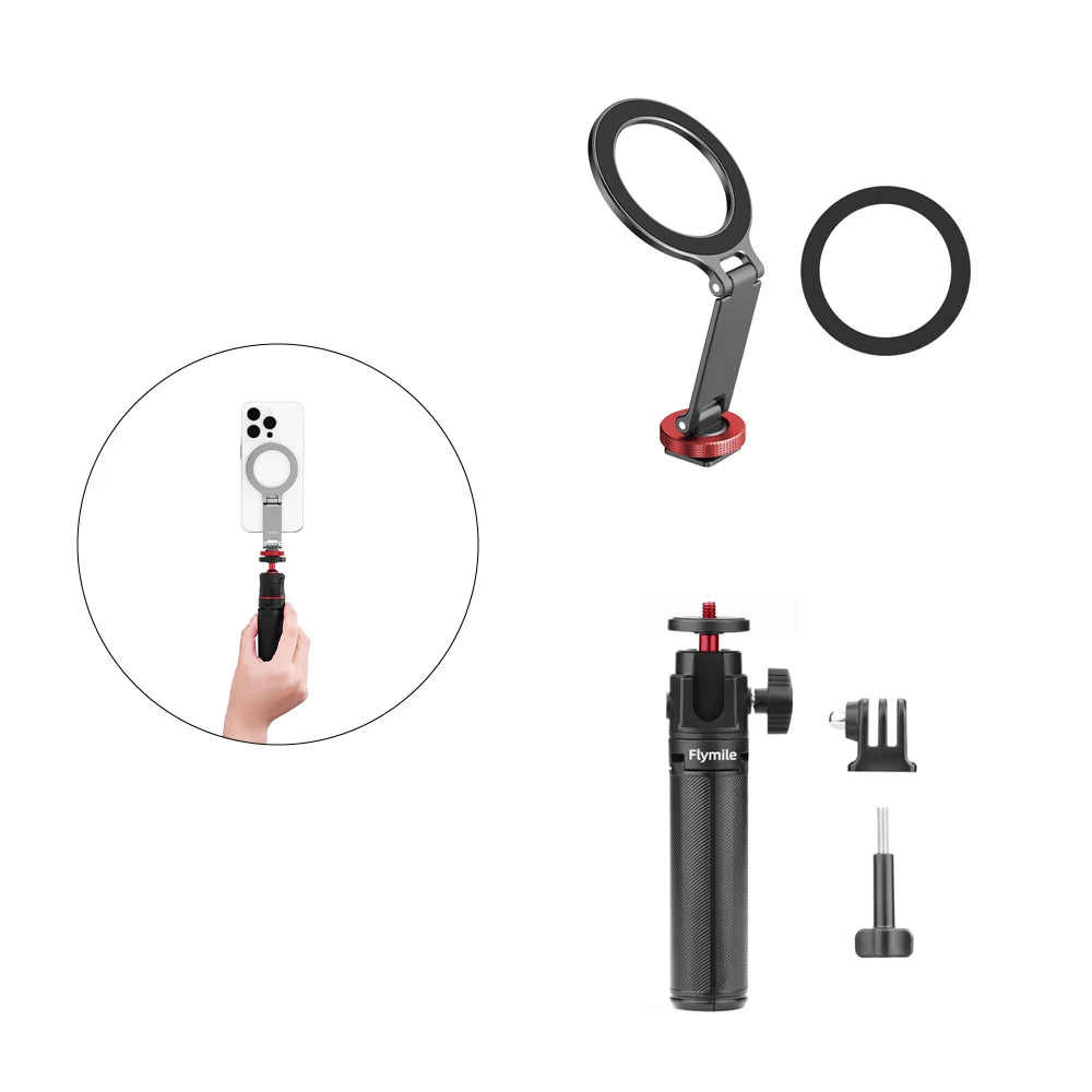 Selfie Stick Tripod For DJI Action 5 Pro 4/Osmo 360/Pocket 3/Insta360 Ace Pro 2,Camera Live Streaming Photography Accessories